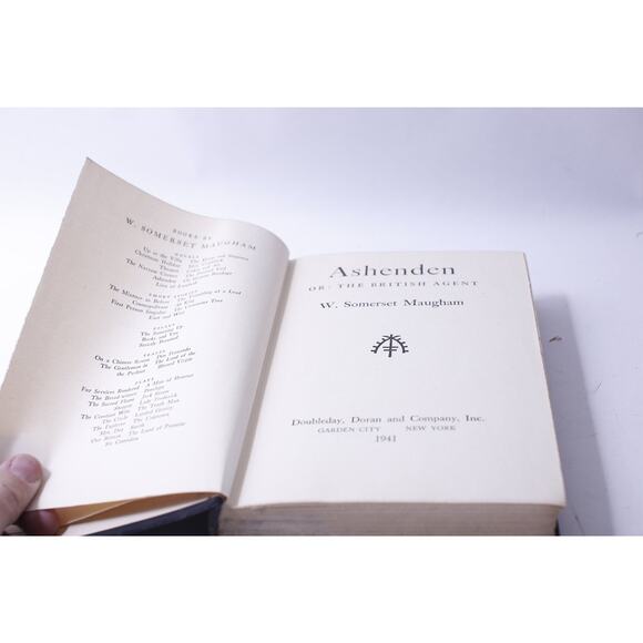 Ashenden, British Agent, W. Somerset Maugham, Espionage, Spy Fiction, - Picture 2 of 2